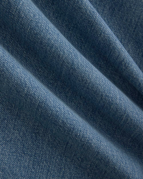 Low-Slung Tie-Front Jean | Medium Indigo